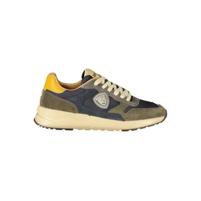 Blauer Verde Polyurethane Men's Men's Sneaker In Green