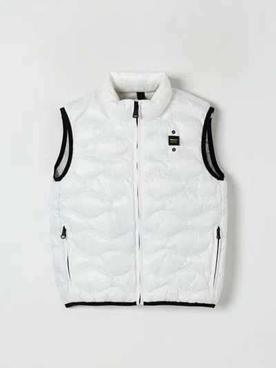 Blauer Waistcoat  Kids Color White