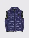 Blauer Waistcoat Kids  In Blue