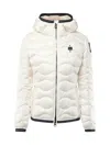 Blauer Sofia Down Puffer Jacket In Bianco Ottico Int. Bianco Otti