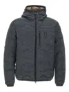 Blauer Wave-quilted Jacket In Black