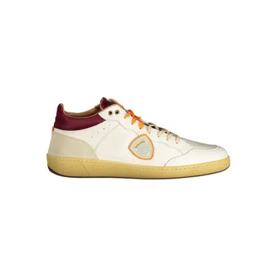 BLAUER BLAUER WHITE LEATHER MEN'S MEN'S SNEAKER