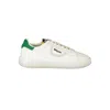 Blauer White Leather Men Sneaker In White