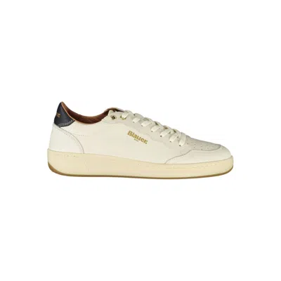 Blauer Perforated-detail Sneakers In White