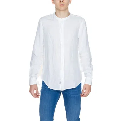 BLAUER WHITE LINEN SHIRT