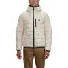 Blauer White Polyamide Shell Men's Jacket In Neutral