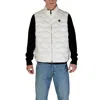 Blauer White Polyamide Sleveless Jacket In White