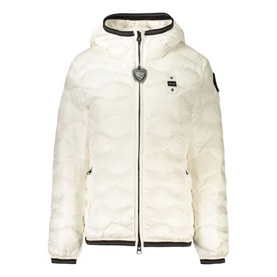 Blauer White Polyamide Women's Jacket With Hood