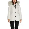 Blauer Polyester Jackets & Women's Coat In White