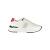 Blauer White Polyester Men Sneaker In White
