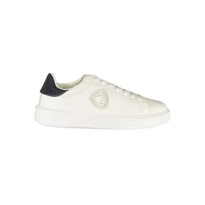 Blauer White Polyurethane Men's Men's Sneaker In Multi