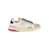 Blauer White Leather Women Sneaker In Multi