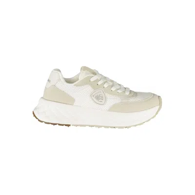 BLAUER BLAUER WHITE POLYURETHANE WOMEN WOMEN'S SNEAKER