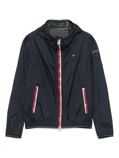 Blauer Windproof Hidden Dodge Jacket In Blue