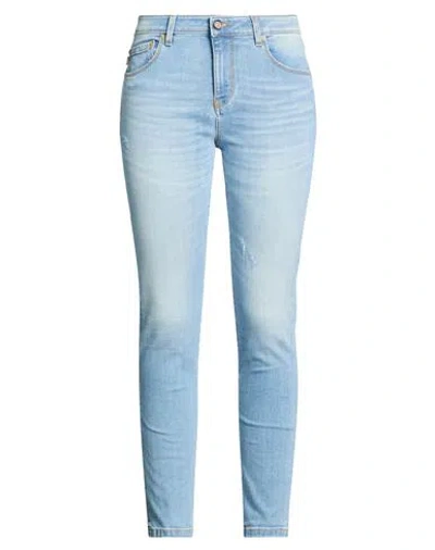 Blauer . Woman Jeans Blue Size 26 Cotton, Elastane