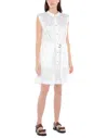 Blauer Jumpsuits In White