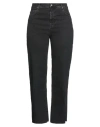 Blauer . Woman Pants Black Size 32 Cotton, Viscose, Elastane