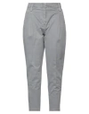 Blauer . Woman Pants Grey Size 28 Cotton, Elastane In Grey