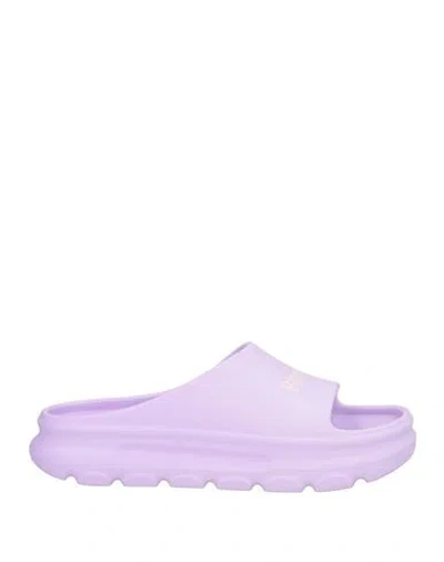 Blauer . Woman Sandals Lilac Size 7.5 Rubber In Purple