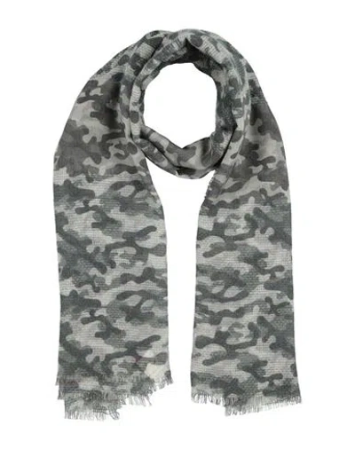 Blauer . Woman Scarf Grey Size - Polyester, Viscose, Acrylic, Polyamide, Wool