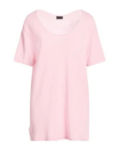 Blauer . Woman Sweater Pink Size L Cotton