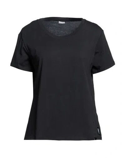 Blauer . Woman T-shirt Black Size Xs Cotton