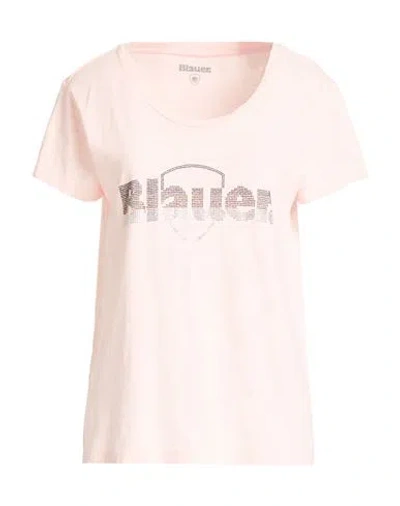 Blauer . Woman T-shirt Pink Size M Cotton