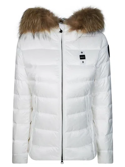 Blauer Women's -style Arcadia Puffer Jacket In Bianco