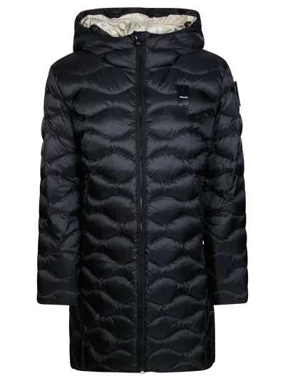 Blauer Women's Lyne Mini Puffer Jacket In Nero