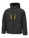 Blauer X Pirelli Capsule Hooded Zip Puffer Jacket In Black