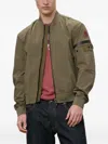 Blauer Young Bomber Jacket In Brown