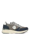 Blauer Colour-block Leather Sneakers In Multi