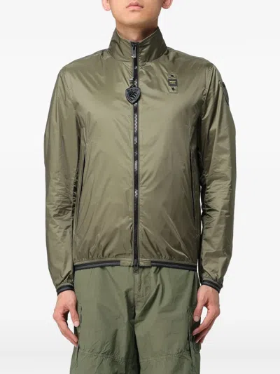 BLAUER ZIP-FRONT JACKET
