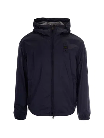 Blauer Zip-up Lightweight Jacket In Blue