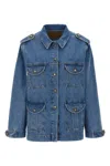 Blazã‰ Milano 'nariida Maya Sahariana' Jacket In Blue