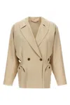 Blazã‰ Milano 'sheena Ares' Blazer In Neutral