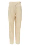 Blazã‰ Milano 'sheena Basque' Pants In Neutral