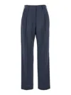 Blazé Milano Fox First Class Navy Trousers Blue In Blue