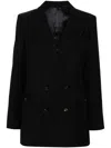 Blazé Milano `alcanara Everynight` Blazer In Black
