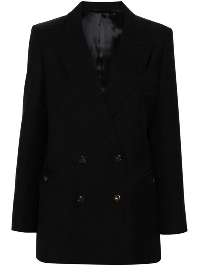 Blazé Milano `alcanara Everynight` Blazer In Black  