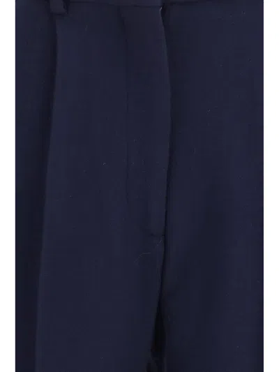Blazé Milano Alcanara Fox Trousers In Navy
