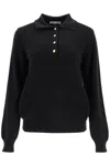 Blazé Milano Alegria Silk And Cotton-blend Sweater In Black - Col. 400002 (black)