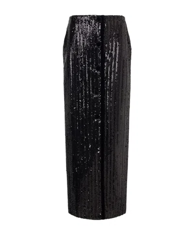 Blazé Milano All About You Malaya Sequin-embellished Maxi Skirt In No