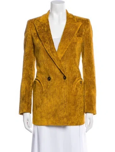 Pre-owned Blazé Milano Animal Print Blazer In Multi