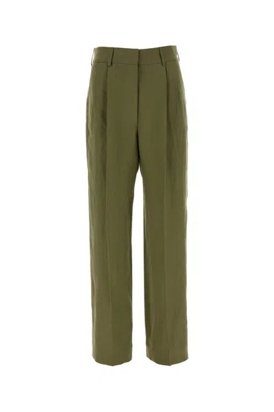 Blazé Milano Army Green Linen Midday Pant