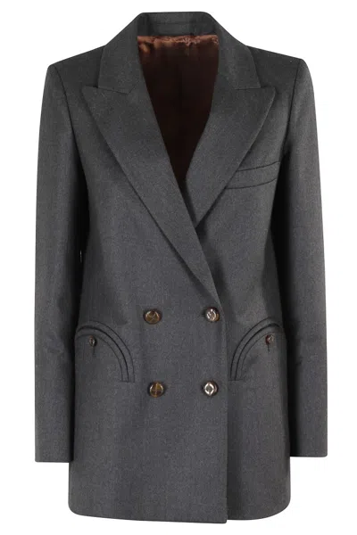 Blazé Milano Astoria Everyday Blazer In Gray