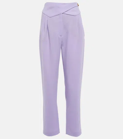 Blazé Milano Woman Pants Lilac Size 2 Virgin Wool In Purple