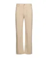 Blazé Milano Paso High Rise Denim Straight Jeans In Pink