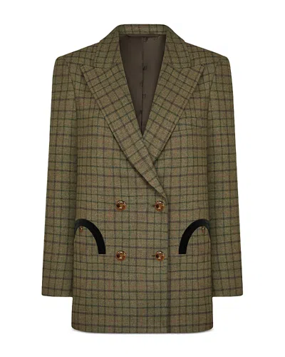 Blazé Milano Blaze Milan Olmid Everyday Double Breasted Blazer In Gray