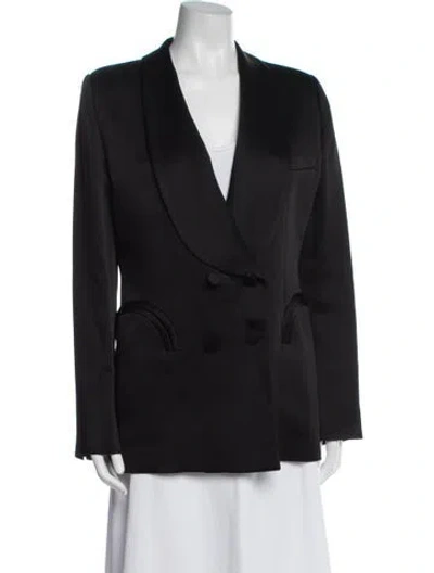 Pre-owned Blazé Milano Blazer In Black